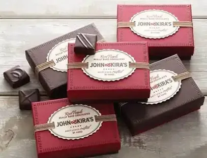 Case Show of Flexible Packaging for Chocolate