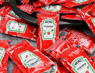 Case Show of Flexible Packaging for Ketchup