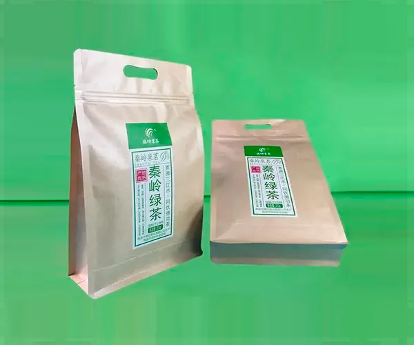 brown kraft paper pouch