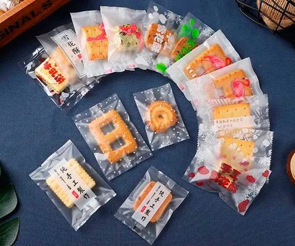 transparent packaging pouch